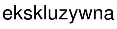 ekskluzywna.pl Logo